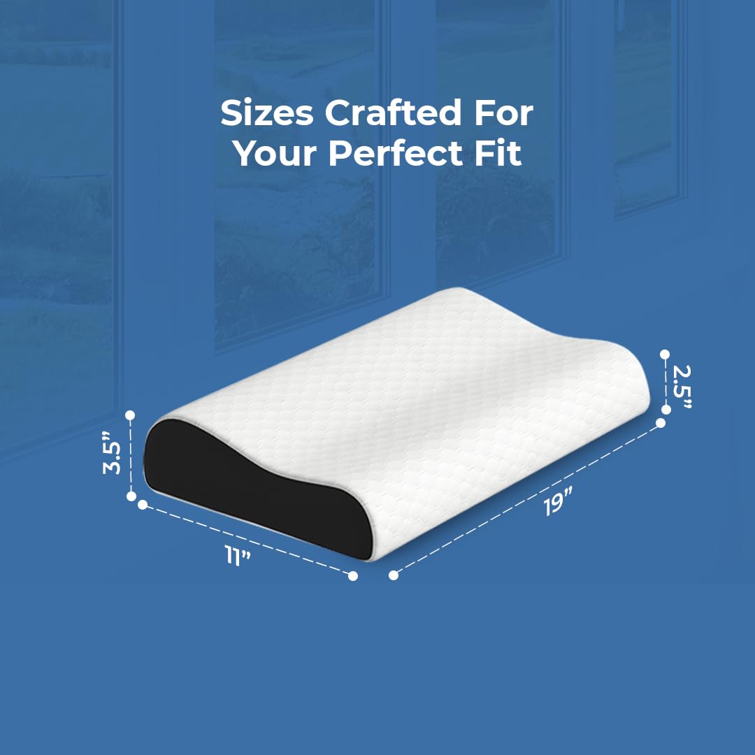 Memory Foam Cervical Neck Pillow