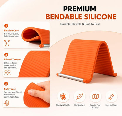 Dynom Foldable Mobile & Tablet Stand for Desk