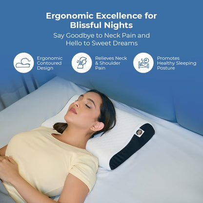 Memory Foam Cervical Neck Pillow