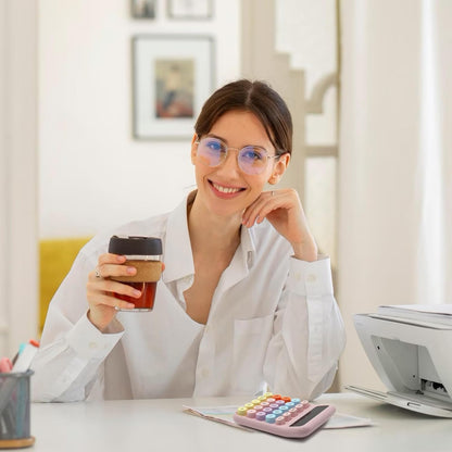 Cute Big Button Calculator for Office, School, and Home