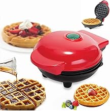 Mini Waffle Maker Machine | 350W Electric Waffle Iron for Home