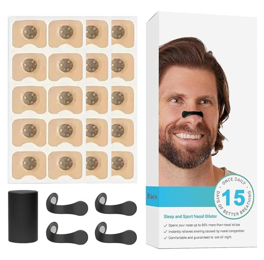 Magnetic Nose Strips for Breathing