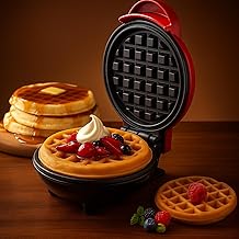 Mini Waffle Maker Machine | 350W Electric Waffle Iron for Home