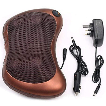 Massager with Heat, Shiatsu Back and Neck Massager with Deep Tissue Kneading Electric Neck Massage Pillow