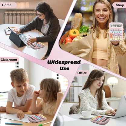 Cute Big Button Calculator for Office, School, and Home