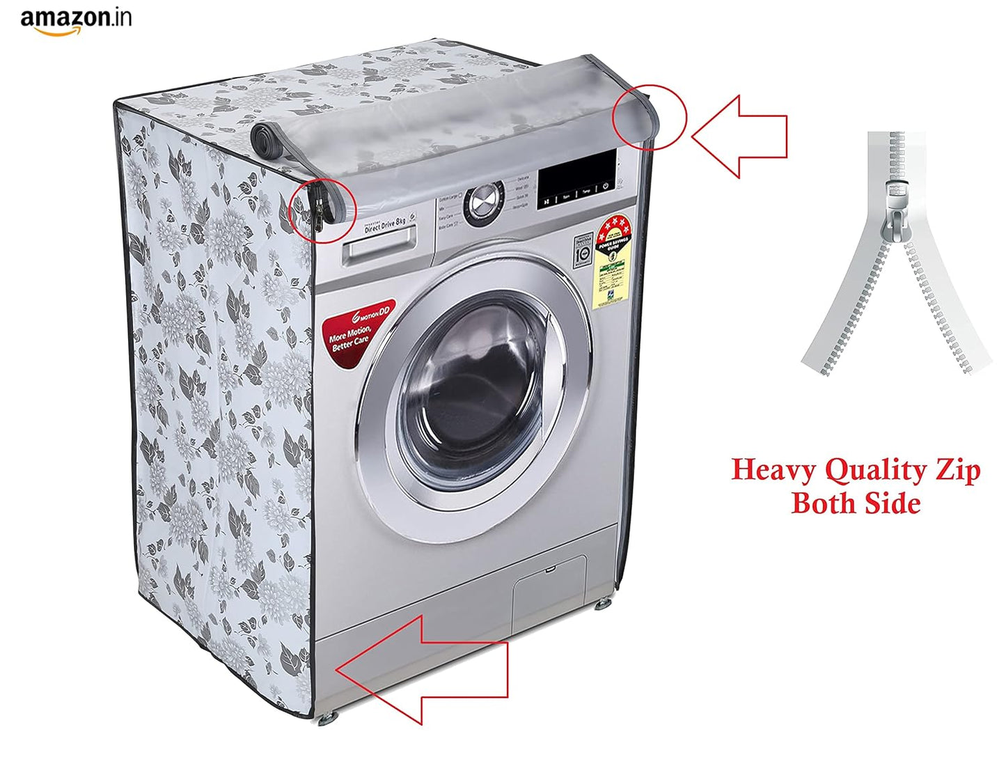 Waterproof & Dustproof Front Load Washing Machine Cover