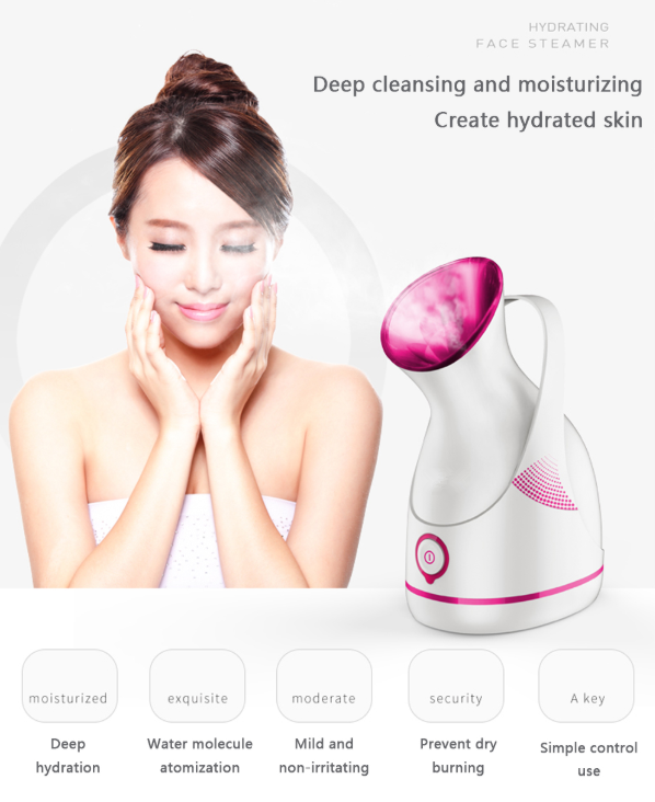 Steamer for Cold & Cough, Vapourizer face steamer,Steam Inhaler & Vaporizer Machine with Nano-Ionic Technology